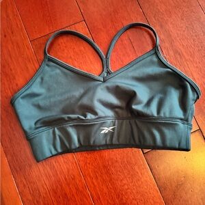 Reebok Women's Dark Gray Sports Bra
